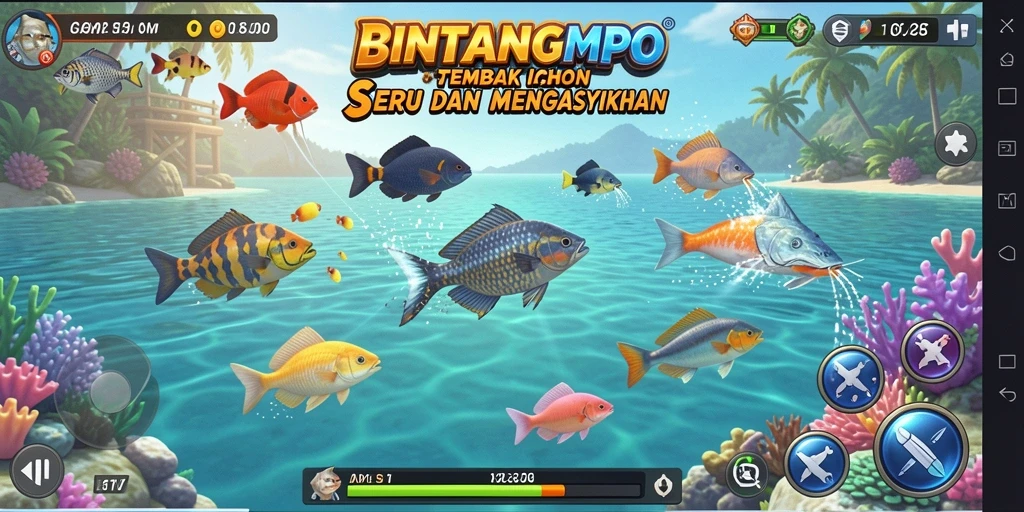 Tangkapan layar gameplay BINTANGMPO yang menarik.