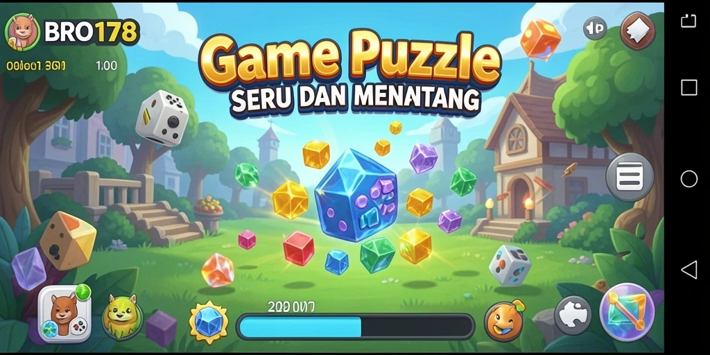 Screenshot gameplay BRO178 yang menarik dan penuh warna.
