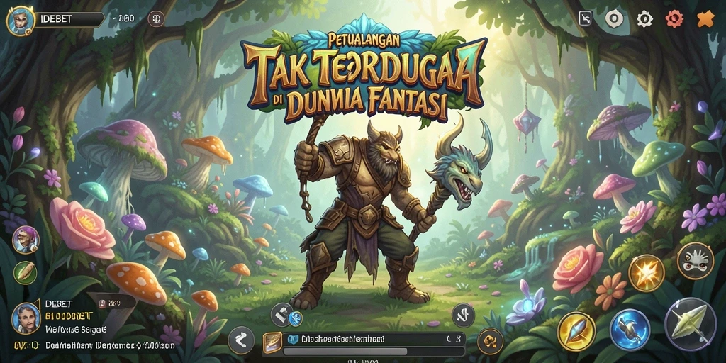 Tampilan gameplay IDEBET yang seru dan penuh petualangan.