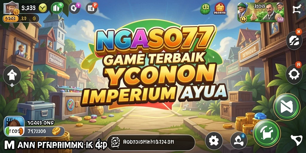 Gameplay NGASO77 yang seru dalam membangun imperium bisnis.