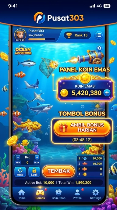 Berbagai aplikasi yang dapat diunduh di pusat303.
